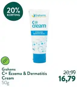 Holland & Barrett C+ Eczema & Dermatitis Cream aanbieding
