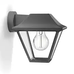 Amazon Philips LED Alpenglow buitenwandlamp - antraciet - warmwit licht - 60W aanbieding