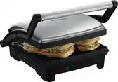 Bol.com Russell Hobbs 17888-56 Cook at Home 3 in 1 Paninimaker- Contactgrill / Tafelgrill aanbieding