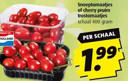 Boni Snoeptomaatjes of cherry pruim trostomaatjes aanbieding
