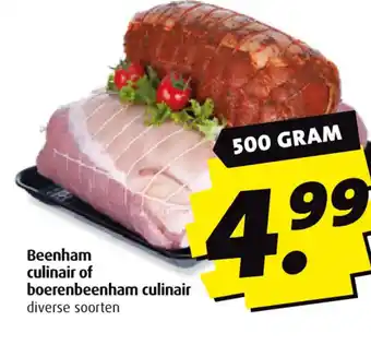 Boni Beenham culinair of boerenbeenham culinair aanbieding