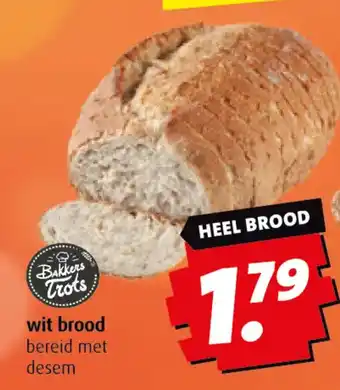 Boni wit brood aanbieding