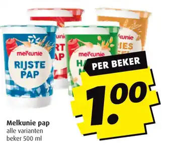 Boni Melkunie pap aanbieding