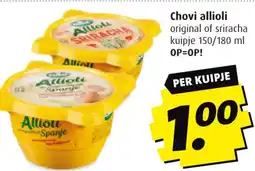 Boni Chovi allioli aanbieding