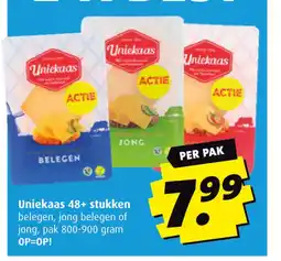 Boni Uniekaas 48+ stukken aanbieding
