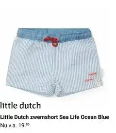 Van Asten BabySuperstore Little Dutch zwemshort Sea Life aanbieding