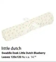 Van Asten BabySuperstore Swaddle Doek Little Dutch aanbieding