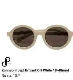 Van Asten BabySuperstore Zonnebril Jep! Briljant Off White aanbieding