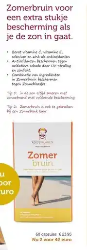 De Rode Pilaren Zomerbruin Rodefilaren aanbieding