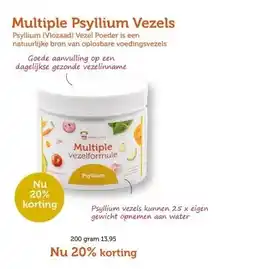 De Rode Pilaren Multiple Psyllium Vezels aanbieding