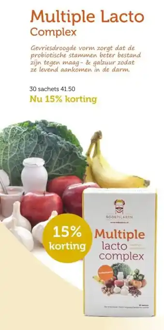 De Rode Pilaren Multiple Lacto Complex aanbieding