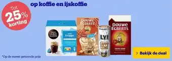 Bol.com op koffie en ijskoffie aanbieding