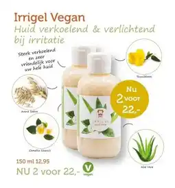 De Rode Pilaren Irrigel Vegan aanbieding