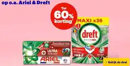 Bol.com op o.a. Ariel & Dreft aanbieding