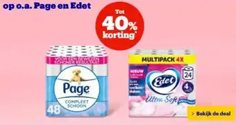 Bol.com op o.a. Page en Edet aanbieding