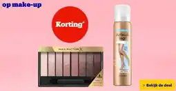 Bol.com op make-up aanbieding