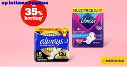 Bol.com op intieme hygiëne aanbieding