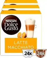 Bol.com Nescafé Dolce Gusto capsules Latte Macchiato - 48 koffiecups voor 24 koppen koffie aanbieding