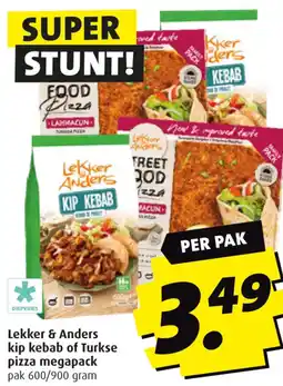 Boni Lekker & Anders kip kebab of Turkse pizza megapack aanbieding