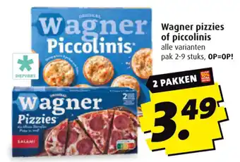 Boni Wagner Pizzies of piccolinis aanbieding