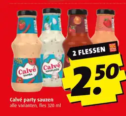 Boni Calvé party sauzen aanbieding