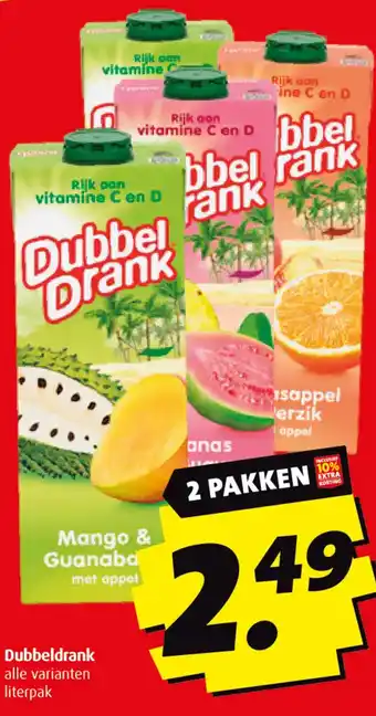 Boni Dubbeldrank aanbieding