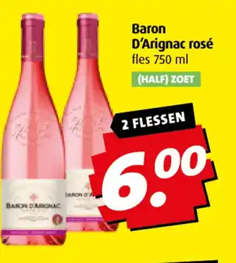 Boni Baron D'Arignac rosé aanbieding