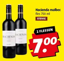 Boni Hacienda malbec aanbieding
