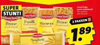 Boni Grand'Italia pasta tradizionali aanbieding