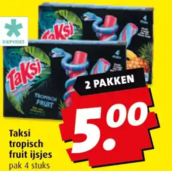 Boni Taksi tropisch fruit ijsjes aanbieding