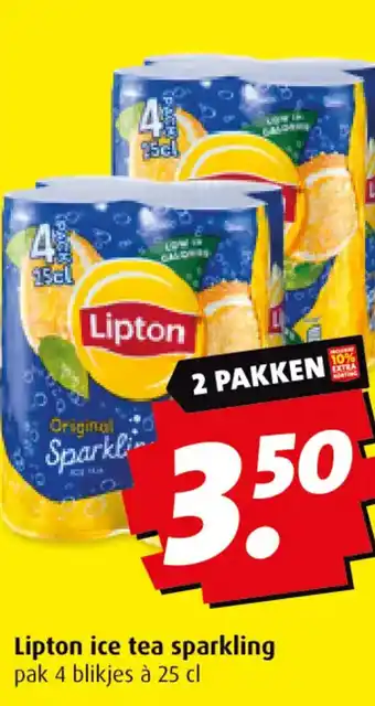 Boni Lipton ice tea sparkling aanbieding