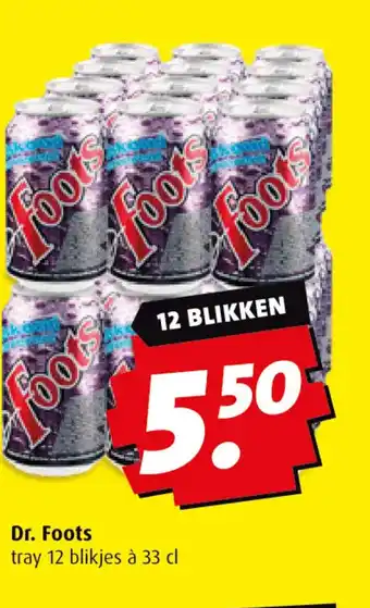 Boni Dr. Foots tray aanbieding