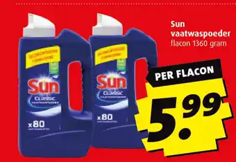 Boni Sun vaatwaspoeder aanbieding