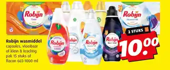 Boni Robijn wasmiddel aanbieding