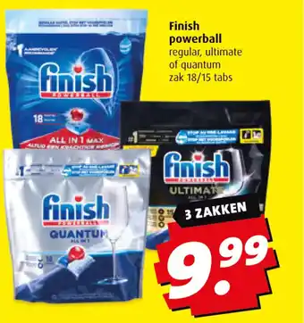 Boni Finish powerball aanbieding