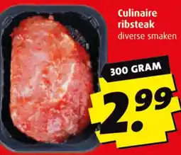 Boni Culinaire ribsteak aanbieding