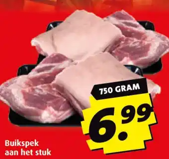 Boni Buikspek aan het stuk aanbieding