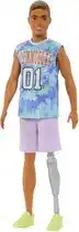 Bol.com Barbie Fashionistas - Ken Pop - Met tie-dye Los Angeles shirt aanbieding