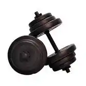 Bol.com Focus Fitness – Verstelbare Dumbellset - 2 x 10 kg - Halterset aanbieding