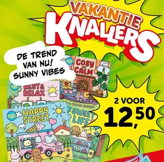Boekenvoordeel VAKANTIE KNALLERS aanbieding