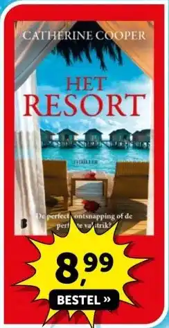 Boekenvoordeel HET RESORT - CATHERINE COOPER aanbieding