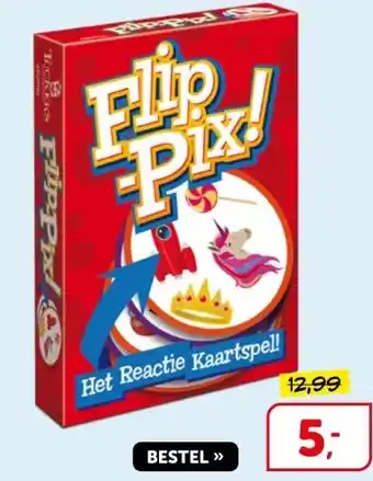Boekenvoordeel Flip Pix! aanbieding