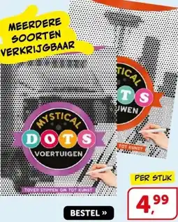Boekenvoordeel Mystical DOTS voertuigen aanbieding