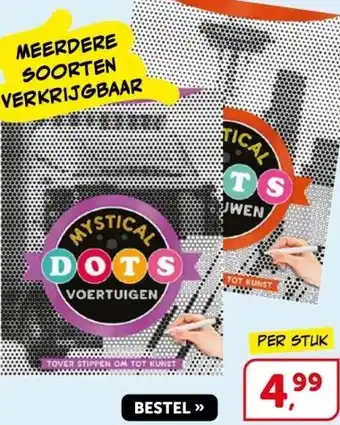 Boekenvoordeel Mystical DOTS voertuigen aanbieding