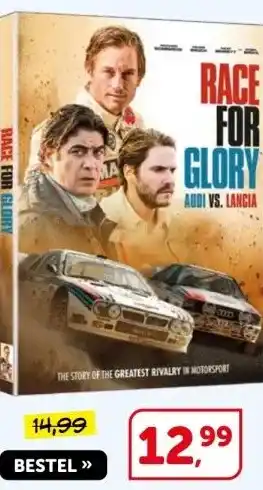 Boekenvoordeel Race For Glory - Audi vs Lancia aanbieding