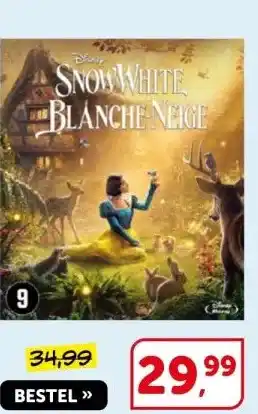 Boekenvoordeel Snow White aanbieding