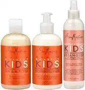 Bol.com Shea Moisture Mango Carrot & Coconut Hibiscus - Kids Shampoo + Conditioner + Detangler aanbieding