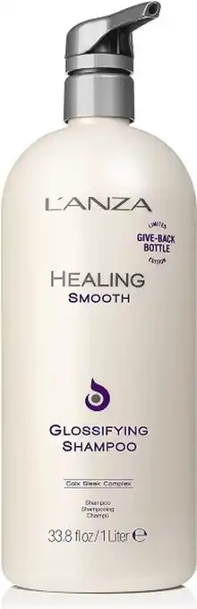 Bol.com Lanza Healing Smooth Glossifying - 1000 ml - Shampoo aanbieding
