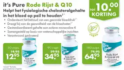 Gezond & Wel it's Pure Rode Rijst & Q10 aanbieding