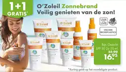 Gezond & Wel O'Zoleil Zonnebrand Veilig genieten van de zon! aanbieding